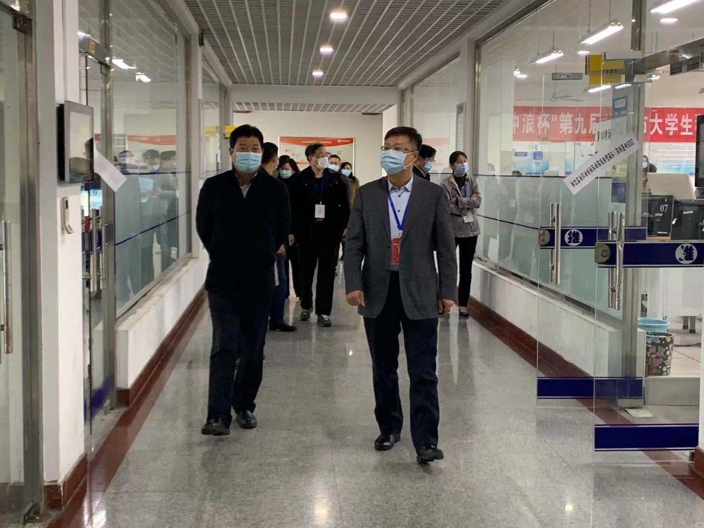 司法部，省司法厅领导巡查淮安考区考点.jpg